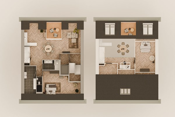 Floorplan - Steenstraat 25B, 4561 AR Hulst